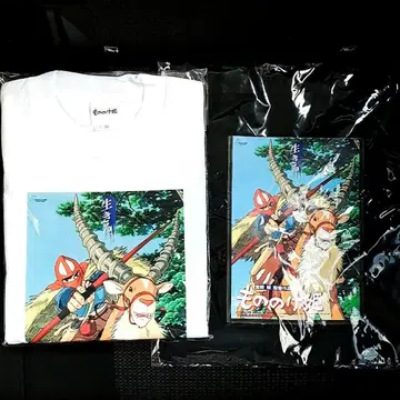 모노노케 히메 리바이벌 상영 아시타카 야크루 T셔츠 토트백 지브리