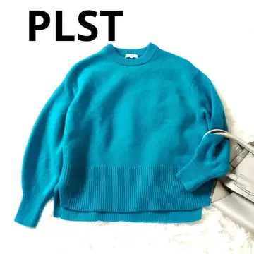 PLST 플라스테 엑스트라 파인 메리노울 미들 게이지 크루넥 스웨터