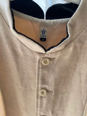 [ 새상품급 ] hihihi 코튼 헴프 커버 코트 아이보리 M