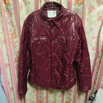 Wrangler 퀼팅 자켓 XL 버건디