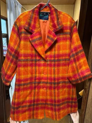 레나운 micmac 코트 울 95% 일본제 빈티지 레트로