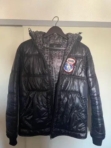 HYSTERIC 블랙 다운 자켓