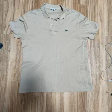 LACOSTE 피케 셔츠 베이지 L