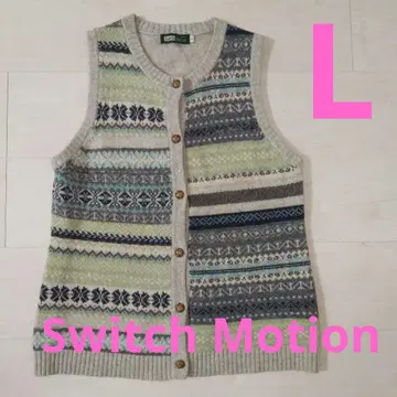[새상품급] Switch Motion L 사이즈 니트 베스트