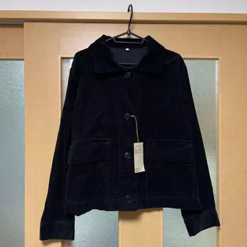 무인양품 코듀로이 자켓 블랙 XL 택 포함 미사용 새상품