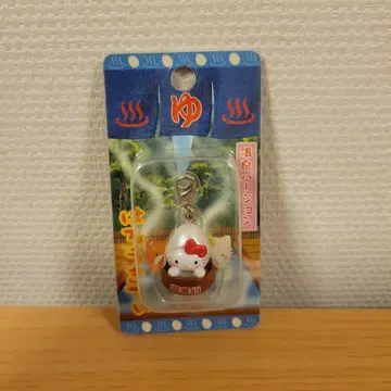 헬로키티 온천 키링