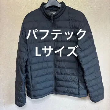 유니클로 퍼프 테크 자켓 L 사이즈 블랙