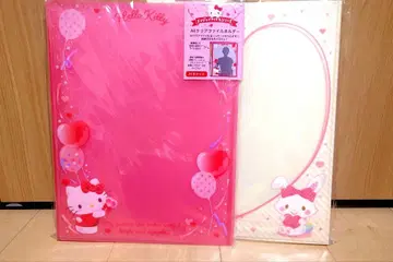 새상품 키티, 위시미멜 클리어 파일 홀더 세트