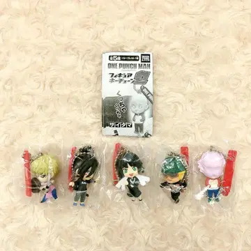 [ 시크릿 포함 5종 ] 원펀맨 피규어 키체인 2