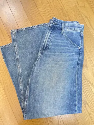 유니클로 UNIQLO 배기 커브 청바지 26