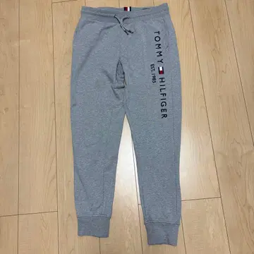 TOMMY HILFIGER 그레이 조거 팬츠