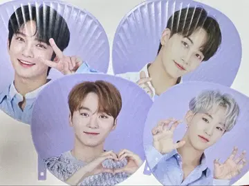 SEVENTEEN SVT 부채 4종 세트