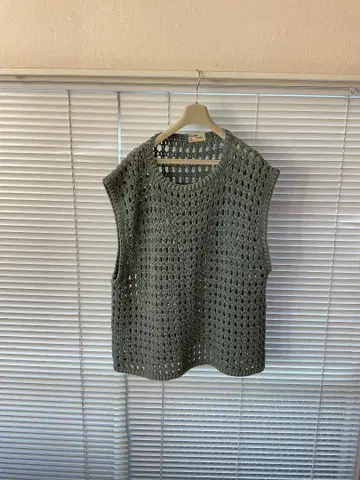 Niche 시스루 니트 베스트