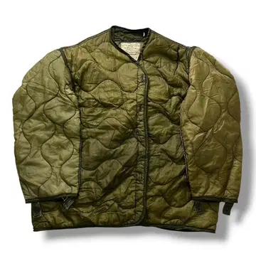 70s 실물 미군 M-65 라이너 M-65 퀼팅 자켓