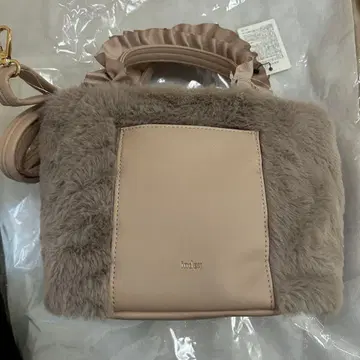 인덱스 베이지 핸드백