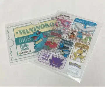 포켓몬 프로모 혜택 와니노코 집합 클리어 카드