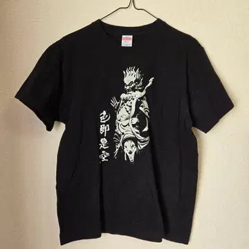 인간의자 라이브 T셔츠 색즉시공 M 사이즈