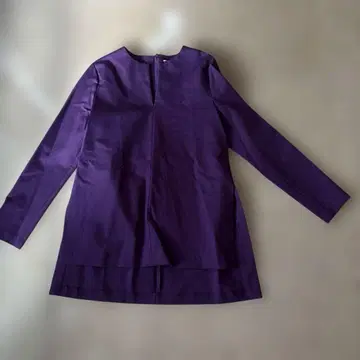 [ 미착용 새상품 ] LE PHIL 퍼플 긴팔 셔츠