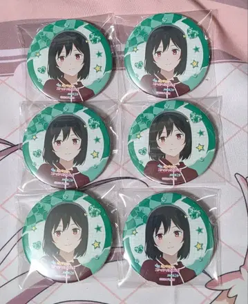 러브 라이브 니지가쿠 영화 선행 캔뱃지 시오코 6개 세트 사복