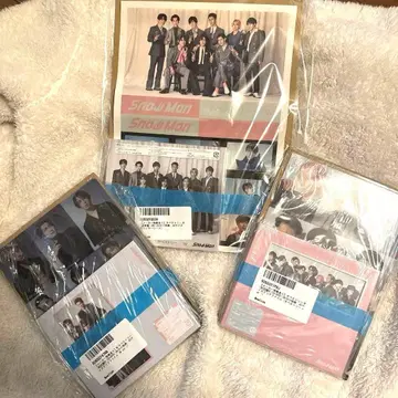 Snow Man 태피스트리 / W 초회반 A B 통상반 세트 판매