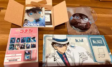 명탐정 코난 노블 아트 컬렉션 캔 배지 특전