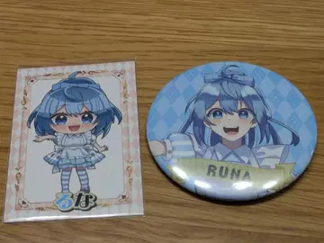 컬러풀 피치 원더랜드 루나 캔뱃지 트레이딩 카드