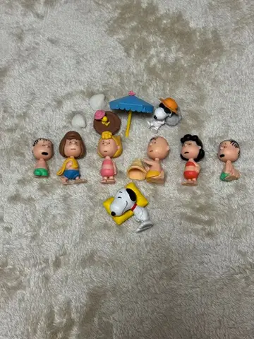 스누피 비치 피규어