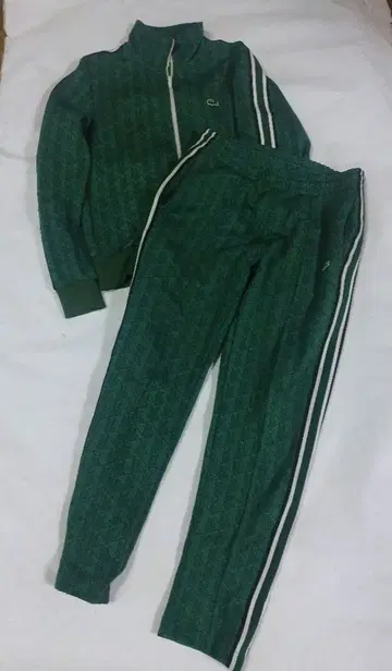 LACOSTE 라코스테 모노그램 트랙 자켓 팬츠 셋업 S