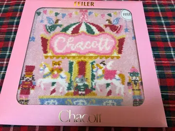 차코트 페이러 홀리데이 시즌 손수건 로얄 핑크 미개봉 새상품