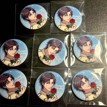 신 테니스의 왕자님 신규 일러스트 아토베 케이고 캔뱃지 8개 세트
