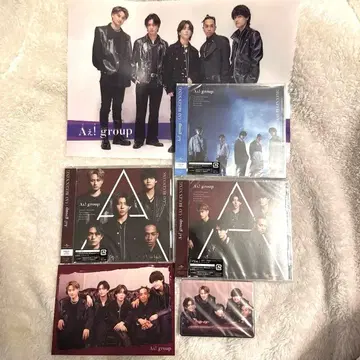 A! group 1st 싱글 CD 세트 BEGINNING 초회 한정판