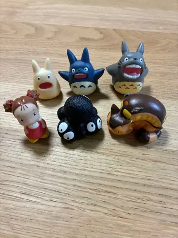 지브리 손가락 인형 피규어 6체 세트