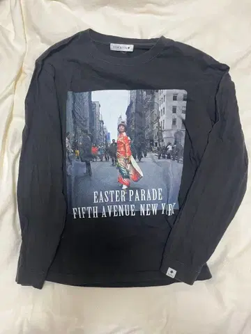 쿠로야나기 테츠코 TOTTO-chan 뉴욕 롱 티셔츠 L 사이즈