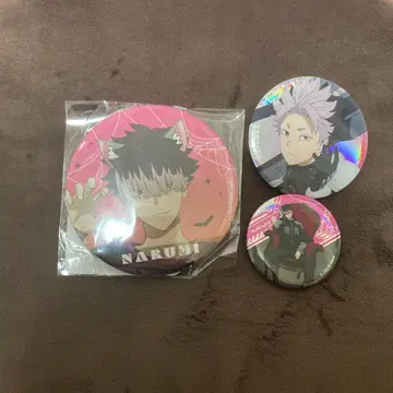 나루미 겐 캔뱃지 세트