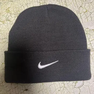 Nike 블랙 니트 모자