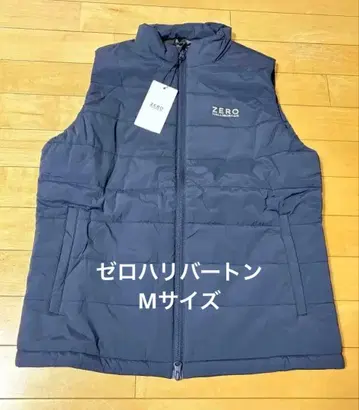 미사용 제로 할리버튼 풀 집업 베스트 정가 26,950엔