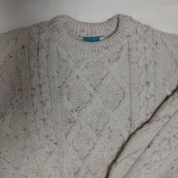 영국제 케이블 짜임 스웨터 사이즈 40