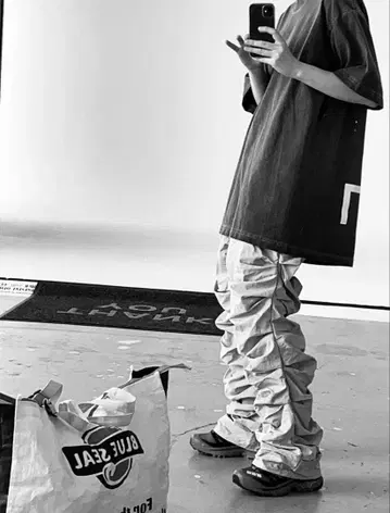 Free 플리츠 팬츠