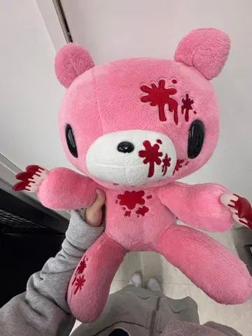 척스 GP 좌그루미 핑크 봉제 인형 위협ver.