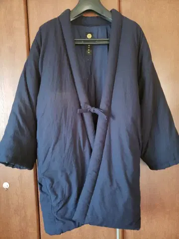 미야타 직물 반텐 오버 사이즈 반텐 루즈한 사이즈 네이비 컬러