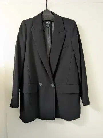 ZARA 블랙 테일러드 자켓 M
