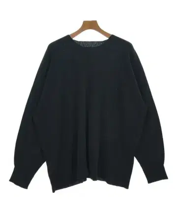 옴므 플리세 니트 스웨터 남성용