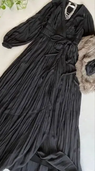 styling/ kei shirahata 카슈쿨 맥시 길이 원피스