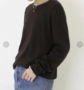 Deuxieme Classe 실크 혼방 크루넥 풀오버