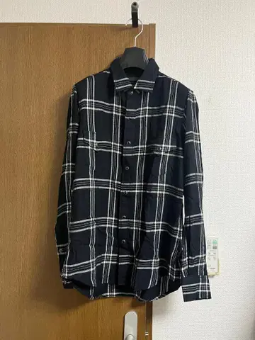 minedenim 마인 데님 23aw 울 플란넬 체크 웨스턴 셔츠 2