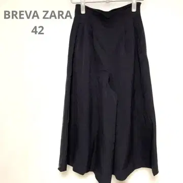 BREVA ZARA 가우초 팬츠 와이드 팬츠 블랙 사이즈 42