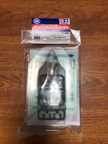 TAMIYA 미니 사륜구동 듀얼 릿지 Jr. 클리어 바디 세트