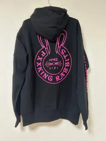 #FR2 후디 지퍼 후드티 매실 블랙