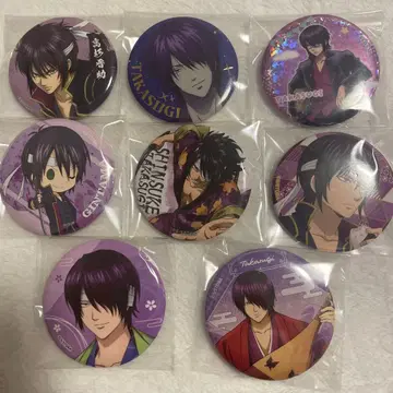 은혼 타카스기 신스케 캔뱃지 홍앵편 별똥별 스파클 봄의 비단 팝업