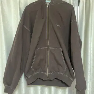 XLARGE 브라운 후드티 L 사이즈